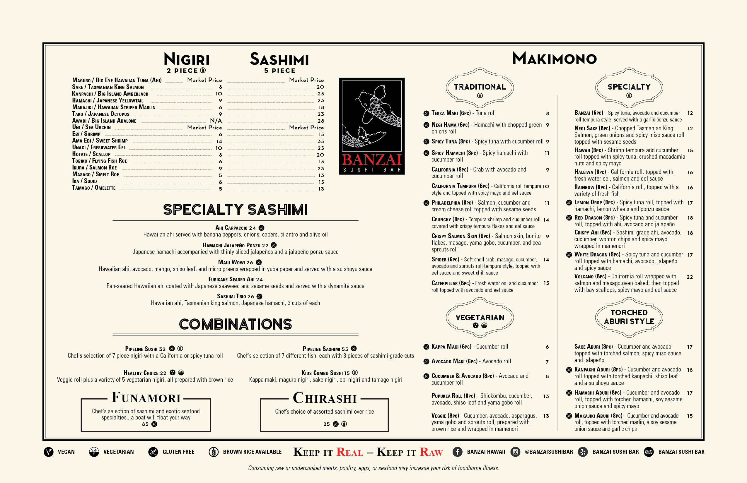 BanzaiSushi_FoodMenu_v15p1 Banzai Sushi Bar Hawaii